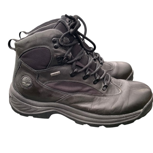 Timberland Chocorua Trail Mid Hiking Boots Men\'s 11 Black Lace Up Closure 18193 main image 7